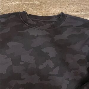 Lululemon oversized crew sweatshirt Black Camouflage